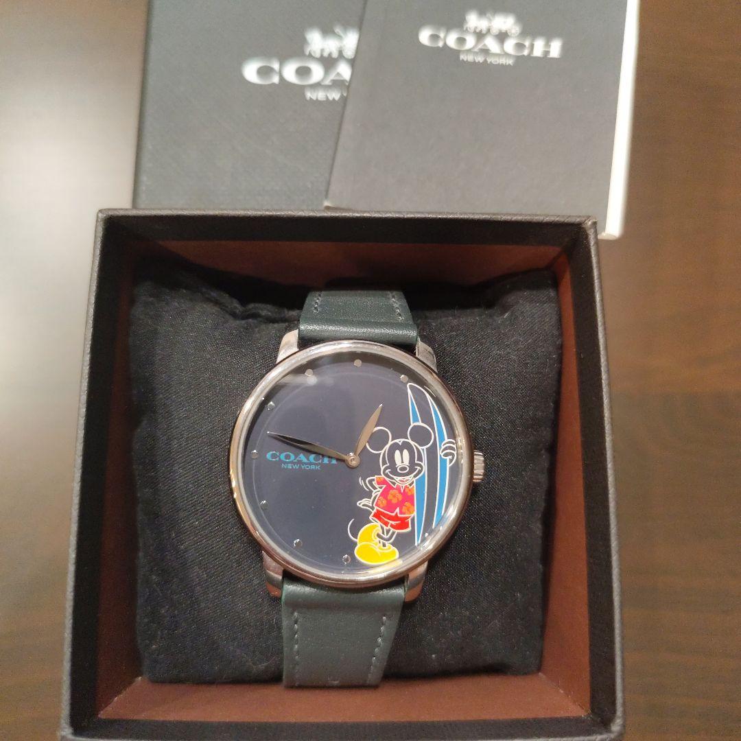 COACH×Disneyコラボ腕時計