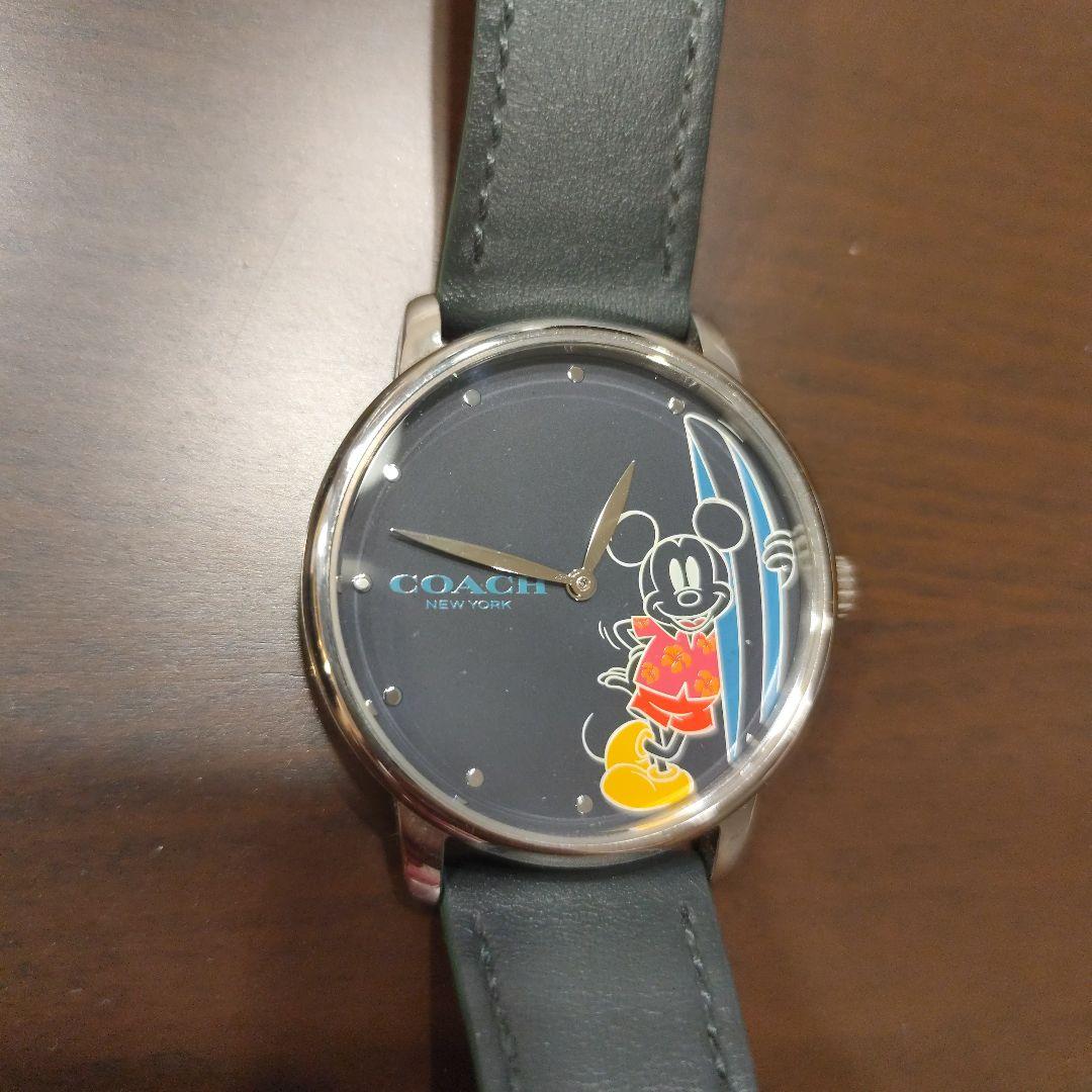 COACH×Disneyコラボ腕時計