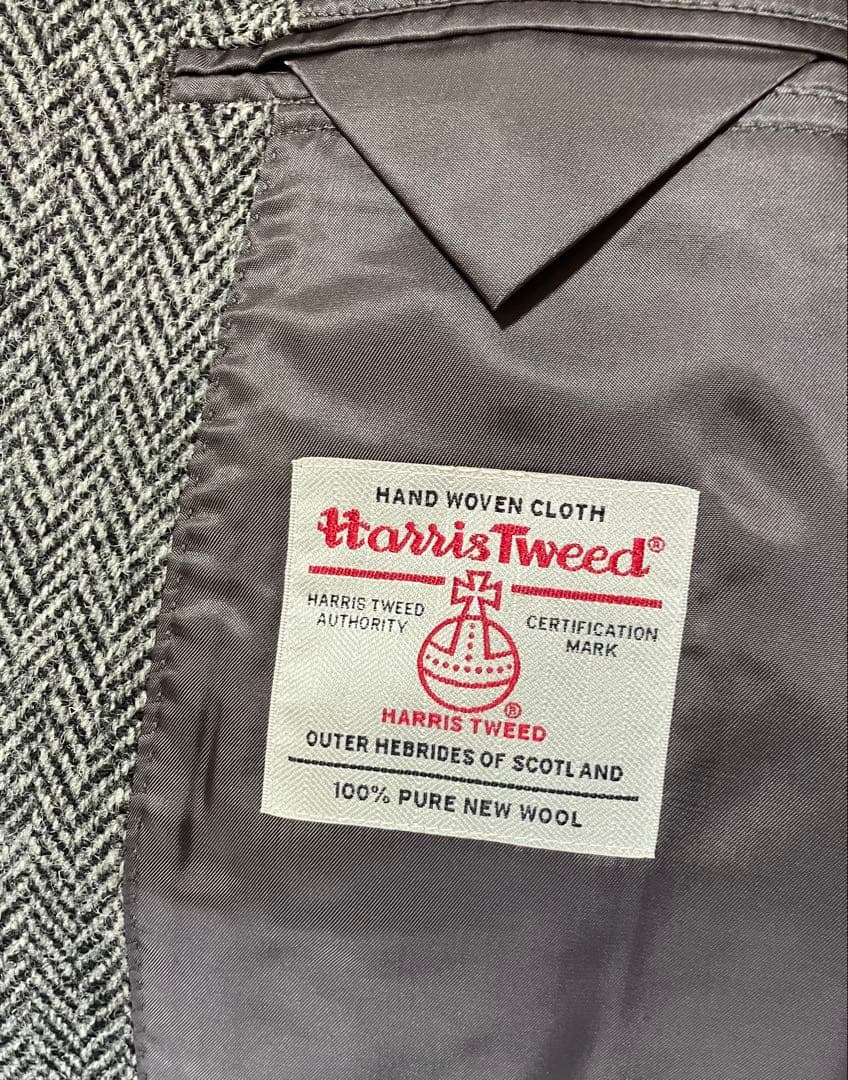 Brooks Brothers ハリスツイード　ノーフォークジャケット　グレー系