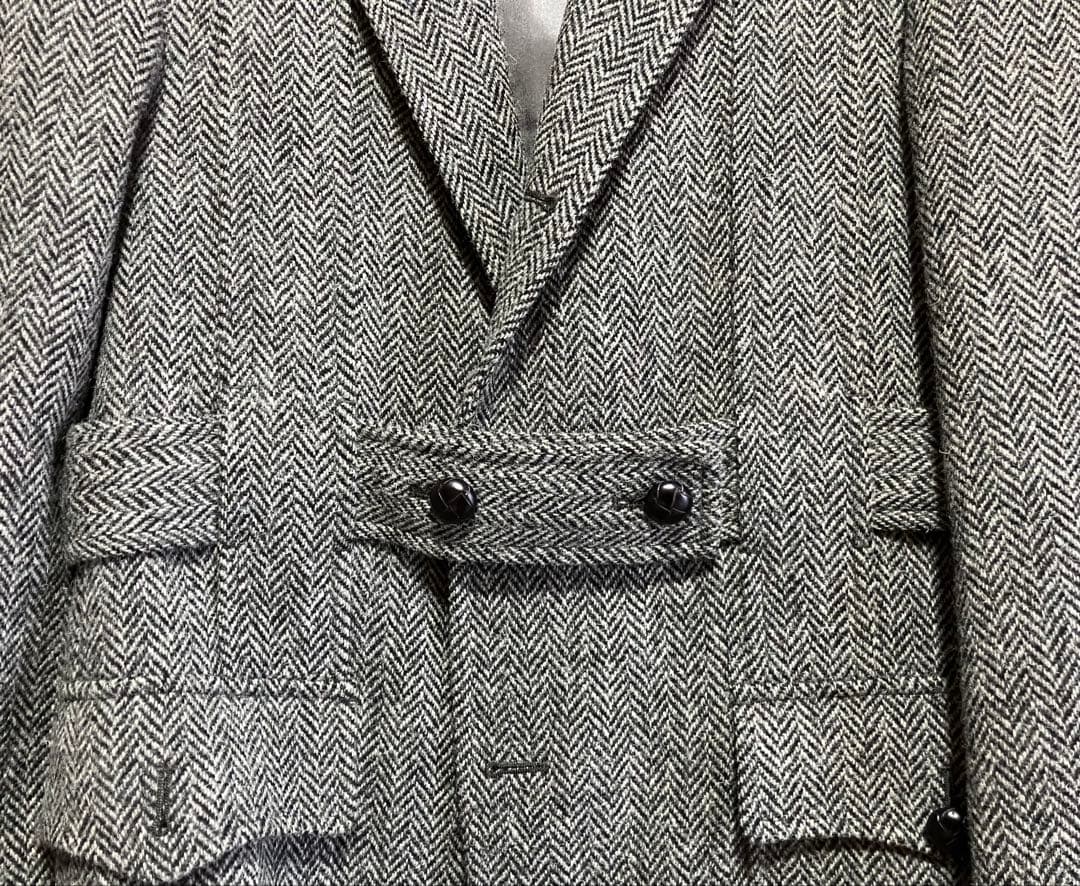 Brooks Brothers ハリスツイード　ノーフォークジャケット　グレー系