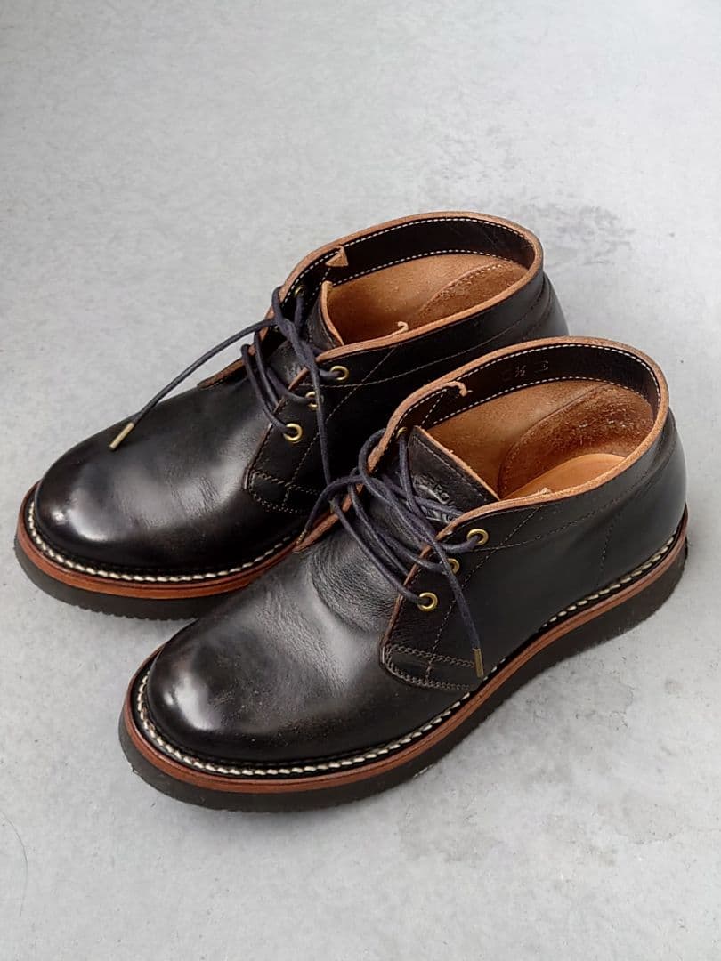 【茶芯／純正革紐付】ZERROW’S ゼローズ ブニーカー 26.5cm 日本製