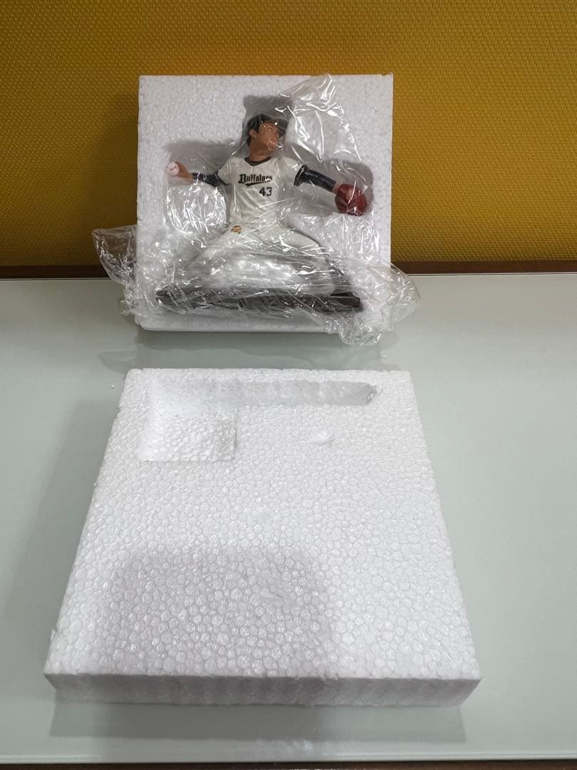 オリックスバファローズ　ボブルヘッドフィギュア 山本由伸選手（背番号43）