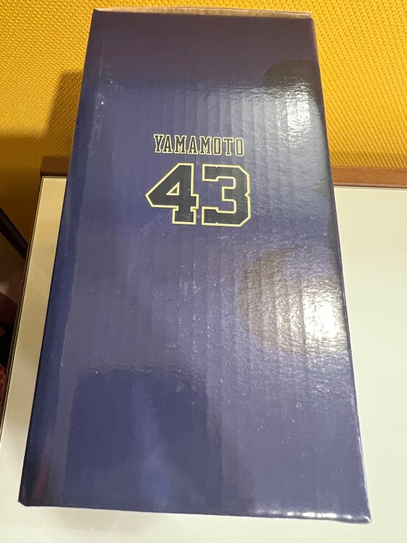 オリックスバファローズ　ボブルヘッドフィギュア 山本由伸選手（背番号43）