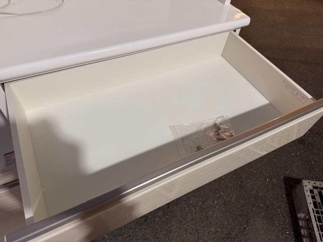 2023年製 奈良発 ニトリ 食器棚 120幅 キッチン レンジ ボード 家電