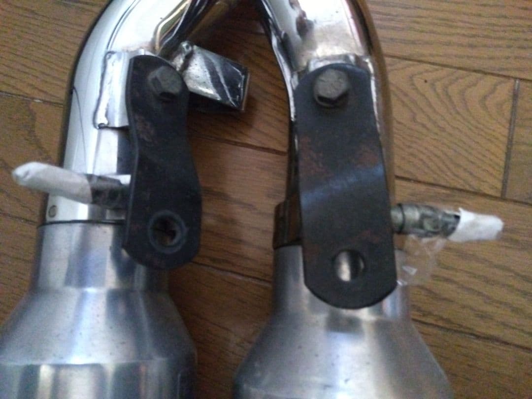 【値下げ中】KERKER V-MAX1200 スリップオンマフラー 重低音