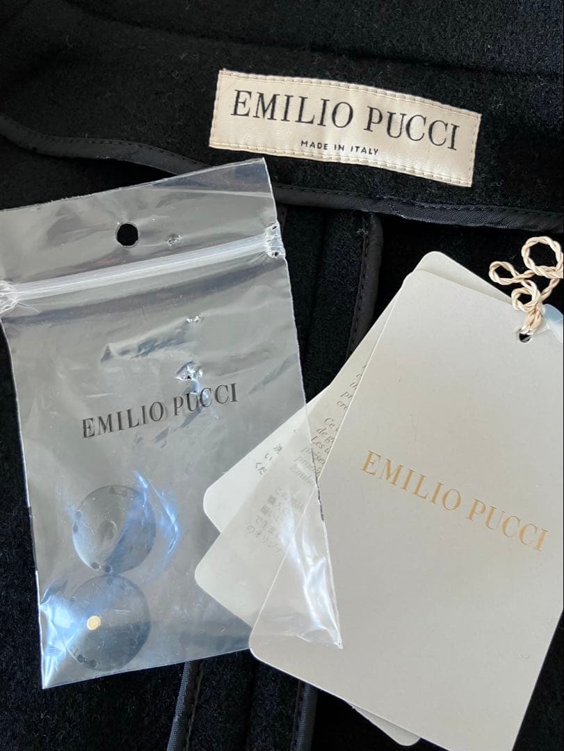 極美品☆定価¥276,100 エミリオ・プッチ ケープ ポンチョ I36