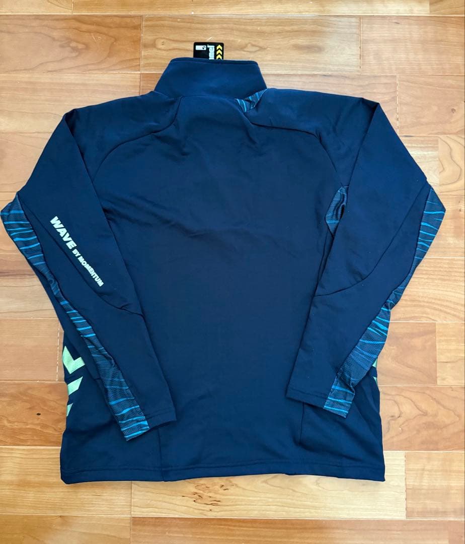 新品hummel V・ファーレン長崎 ハーフジップウェア　Mサイズ　ネイビー