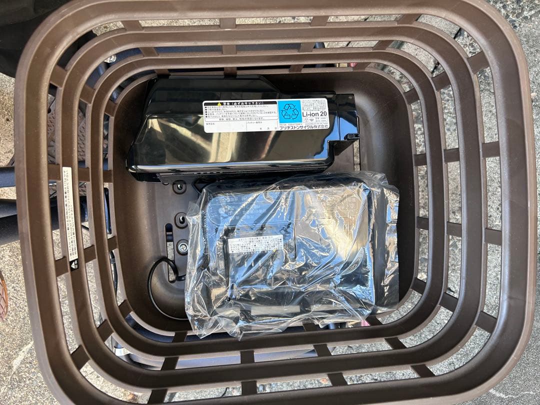 ブリヂストンの電動アシスト自転車「RAKUTTO（ラクット）」三輪車　25万購入