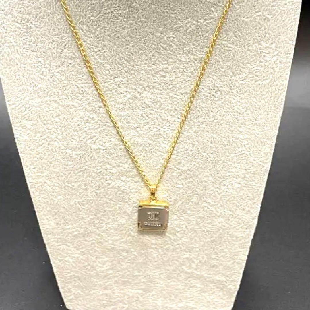 CELINE セリーヌ トリオンフ ゴールドネックレス 刻印有