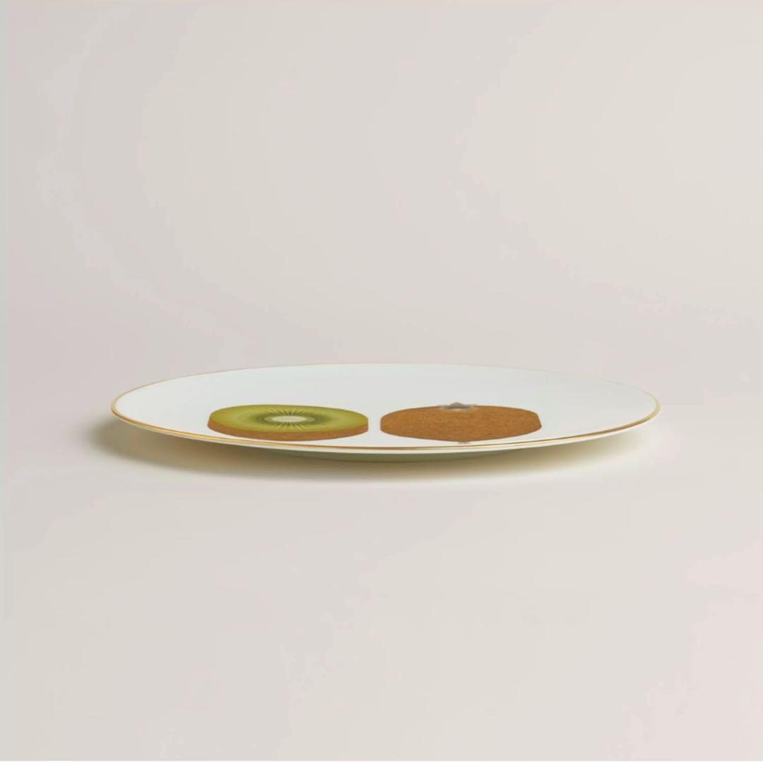 新品未使用 エルメス HERMES デザートプレート 〈カオルミ〉