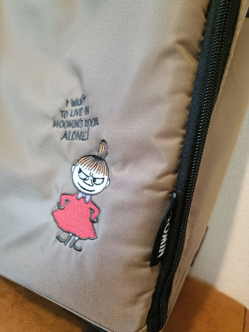 JR東日本購入ムーミン★リトルミィソフトキャリー16000円使用2泊3日のみ美品