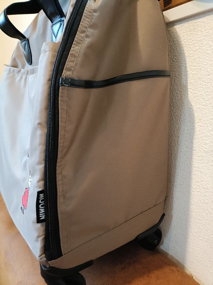 JR東日本購入ムーミン★リトルミィソフトキャリー16000円使用2泊3日のみ美品