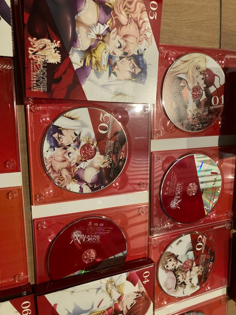 ヴァルキリードライブマーメイド　全6巻収容BOX付　ブルーレイセット