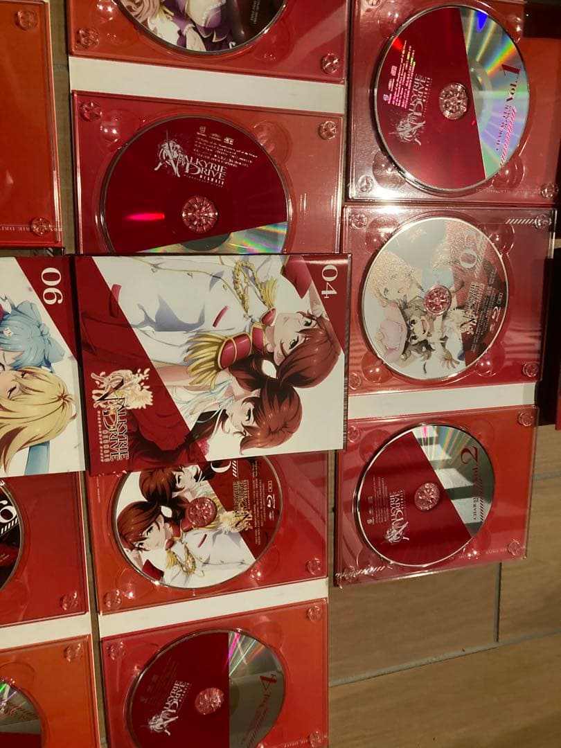 ヴァルキリードライブマーメイド　全6巻収容BOX付　ブルーレイセット