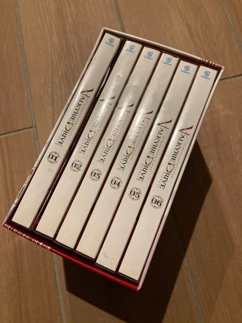 ヴァルキリードライブマーメイド　全6巻収容BOX付　ブルーレイセット