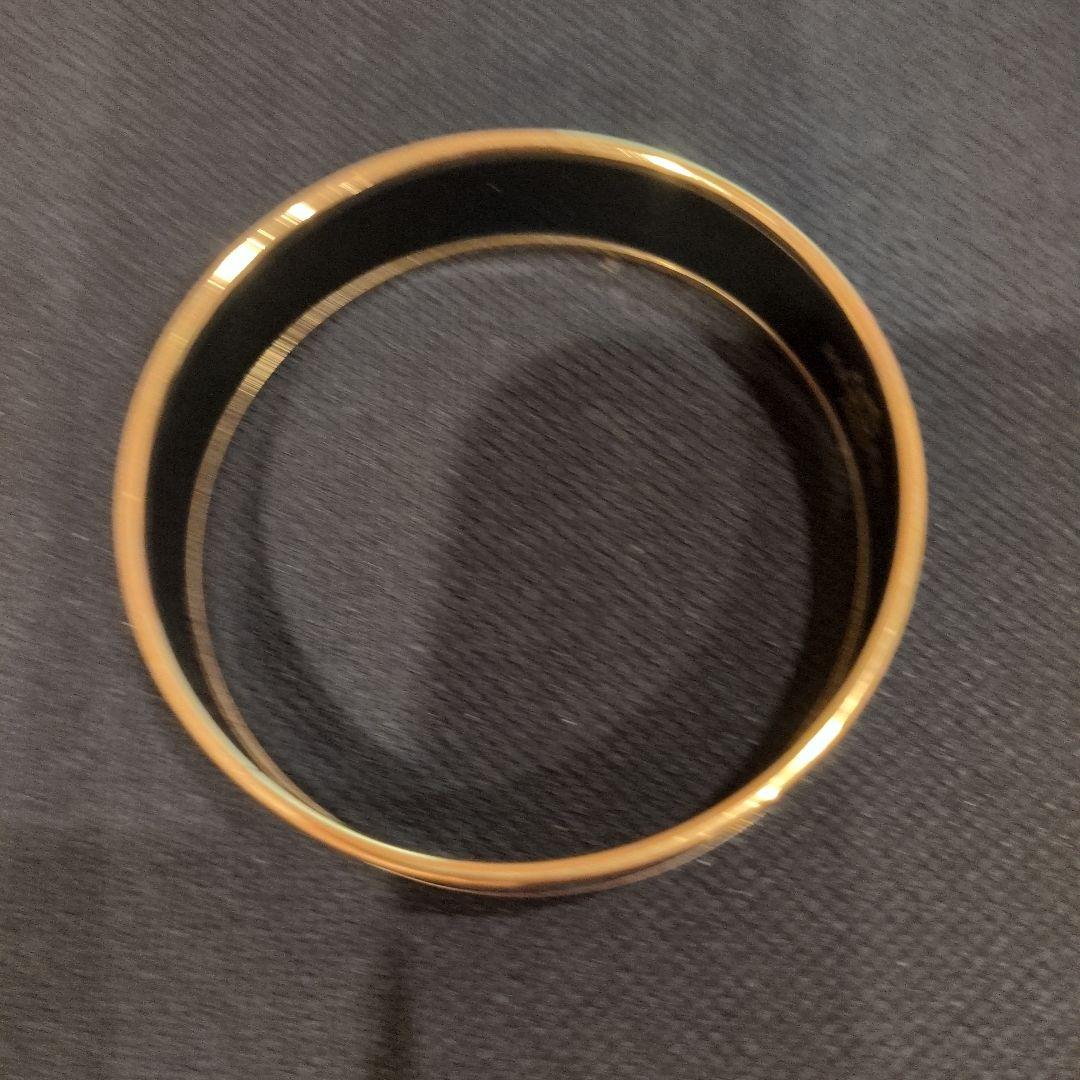 HERMES 青い装飾的バングル