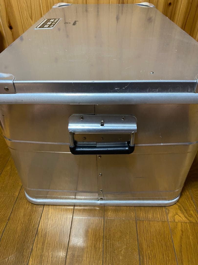 週末限定割引　希少　ダルトン　アルミコンテナ　Lサイズ　旧型　レザー　　コンボイ