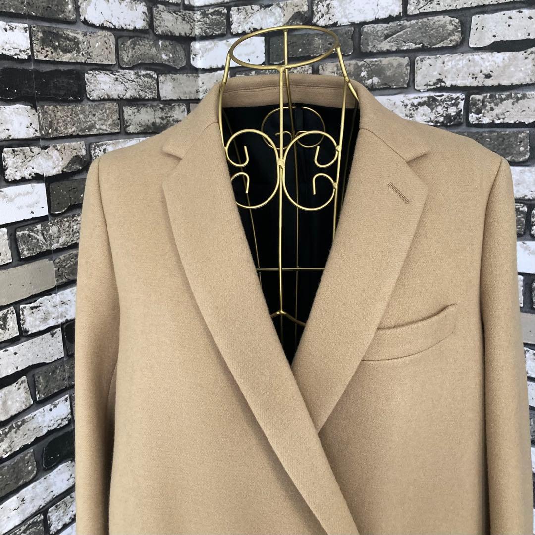 良品✨THE RERACS ザリラクス チェスターコート キャメル