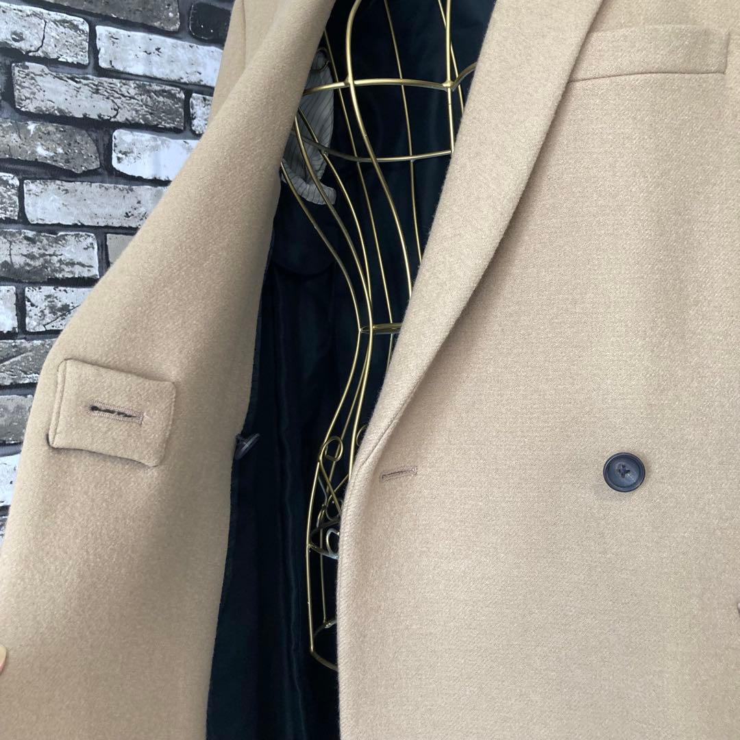 良品✨THE RERACS ザリラクス チェスターコート キャメル