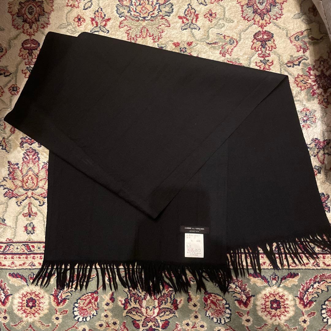 本人期 comme des garcons homme plus ウールマフラー