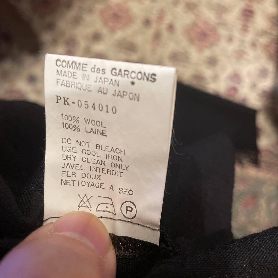 本人期 comme des garcons homme plus ウールマフラー