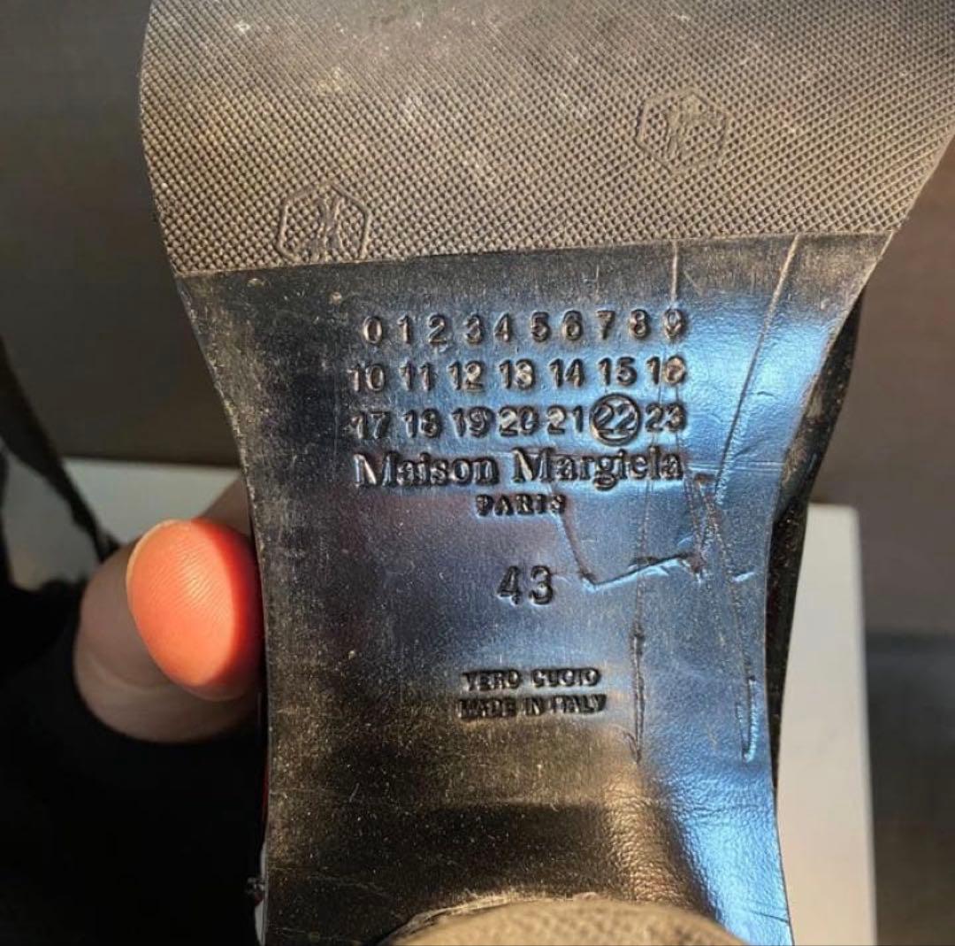 足袋ブーツ　6cmヒール maison margiela