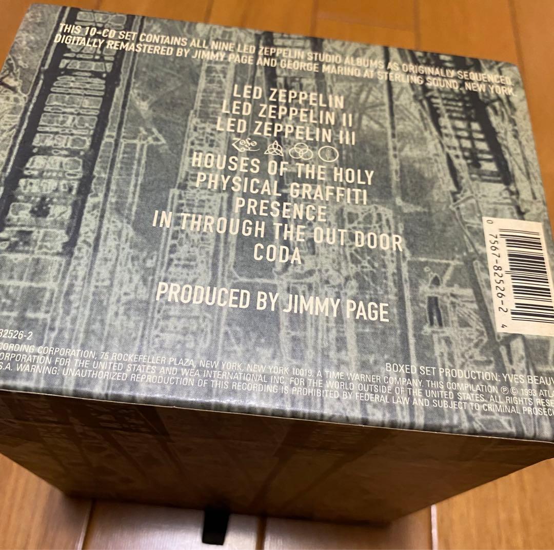 レッドツェッペリン コンプリートスタジオレコーディングス　BOX