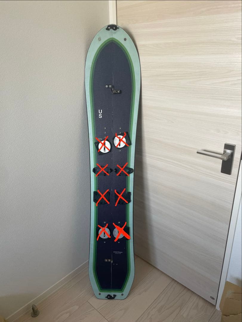 United Shapes Covert 58 シール付