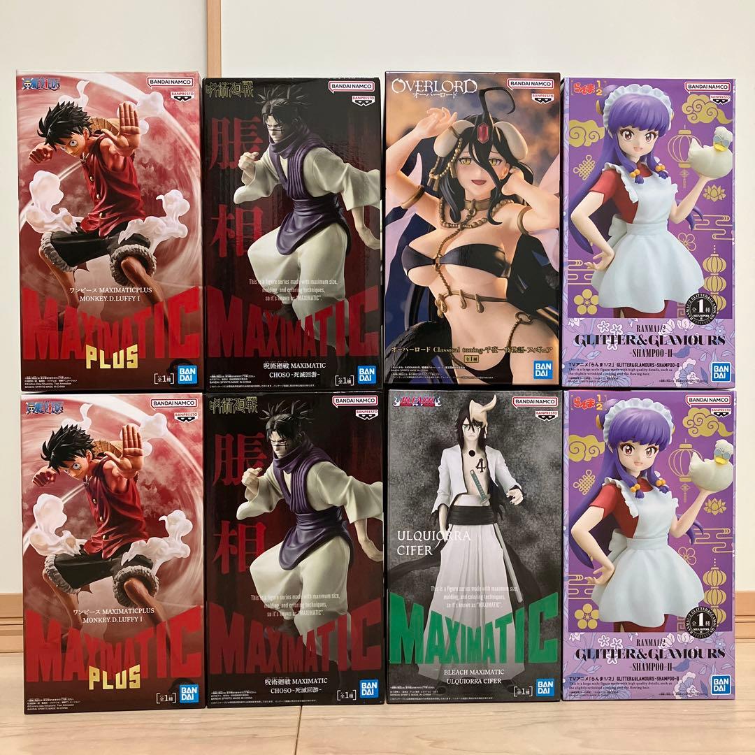 最新 フィギュア　8点まとめ売り　呪術廻戦　BLEACH　ONE PIECE