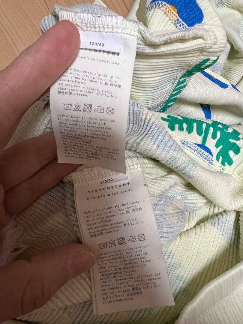 tinycottons 花柄セットアップ　6y タイニーコットンズ