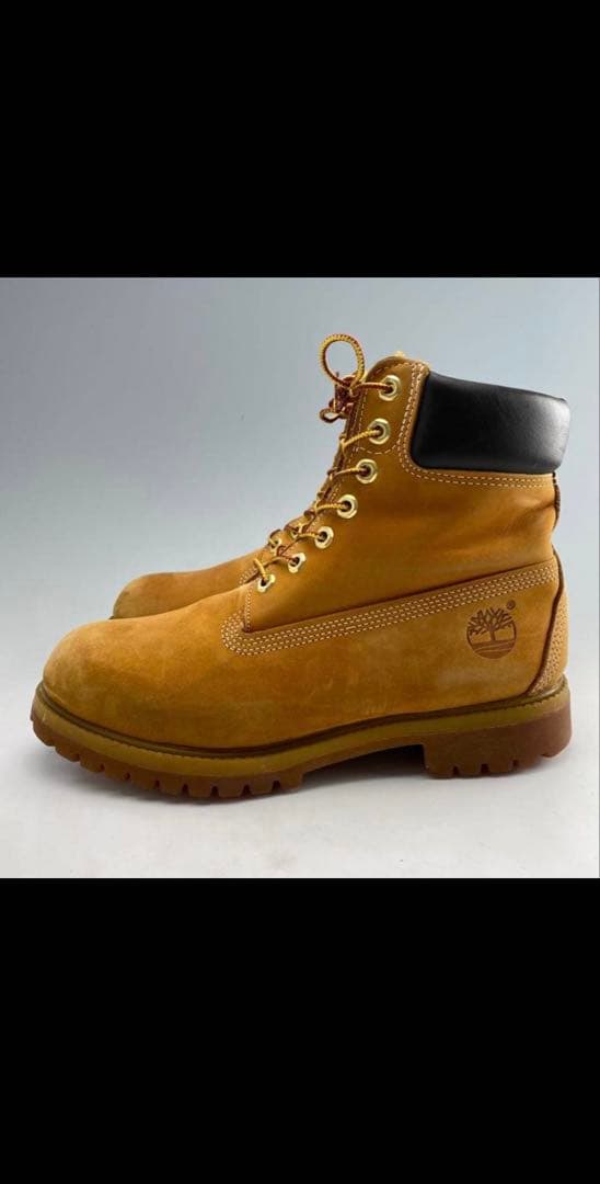 26.5cm ティンバーランド　イエローヌバック　プレミアムブーツ ウィート