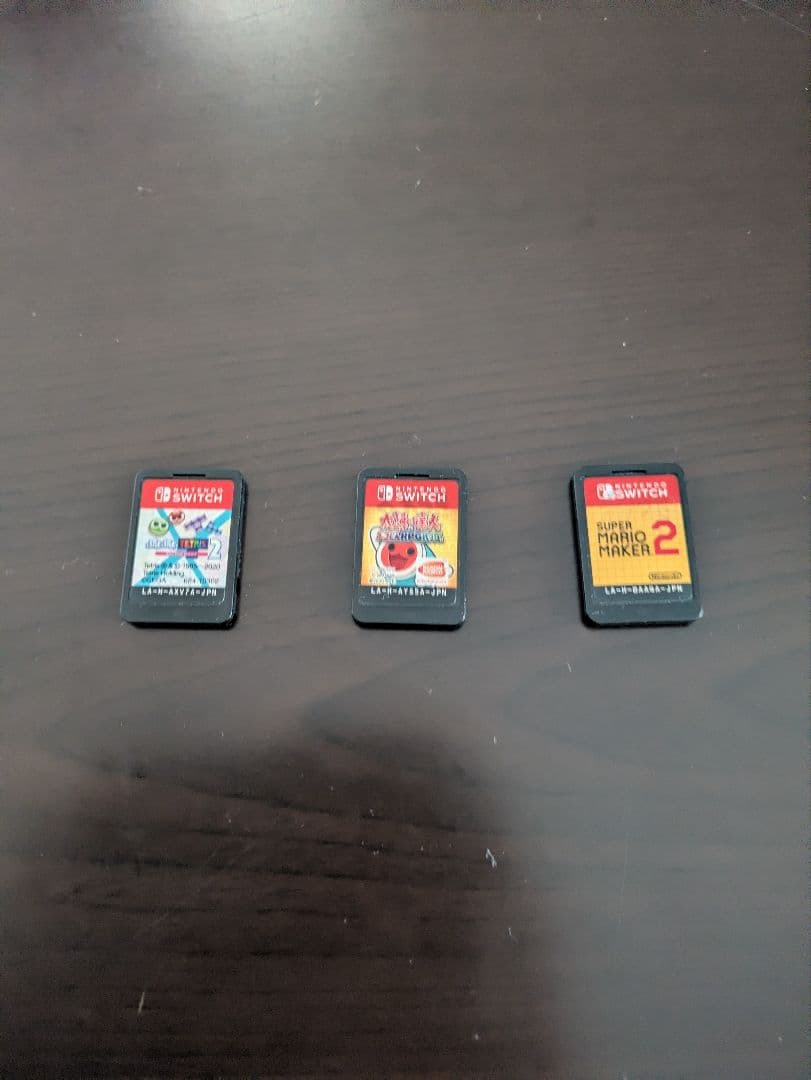 Switchソフト３本まとめ売り（マリメ・ぷよテト・太鼓の達人）