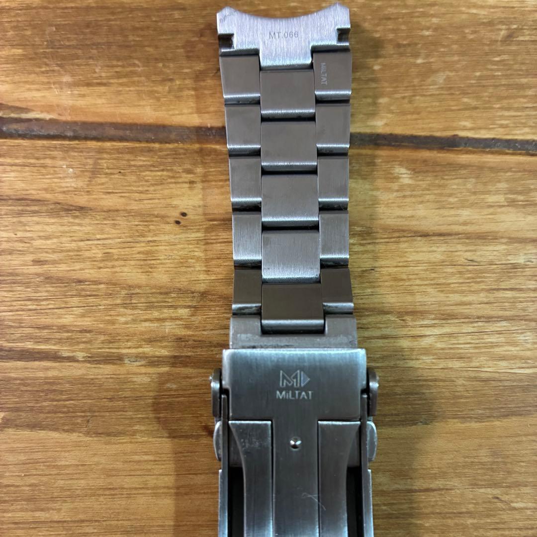 タイコノート　MiLTAT 22mm MT.066 キングサムライ　時計ベルト