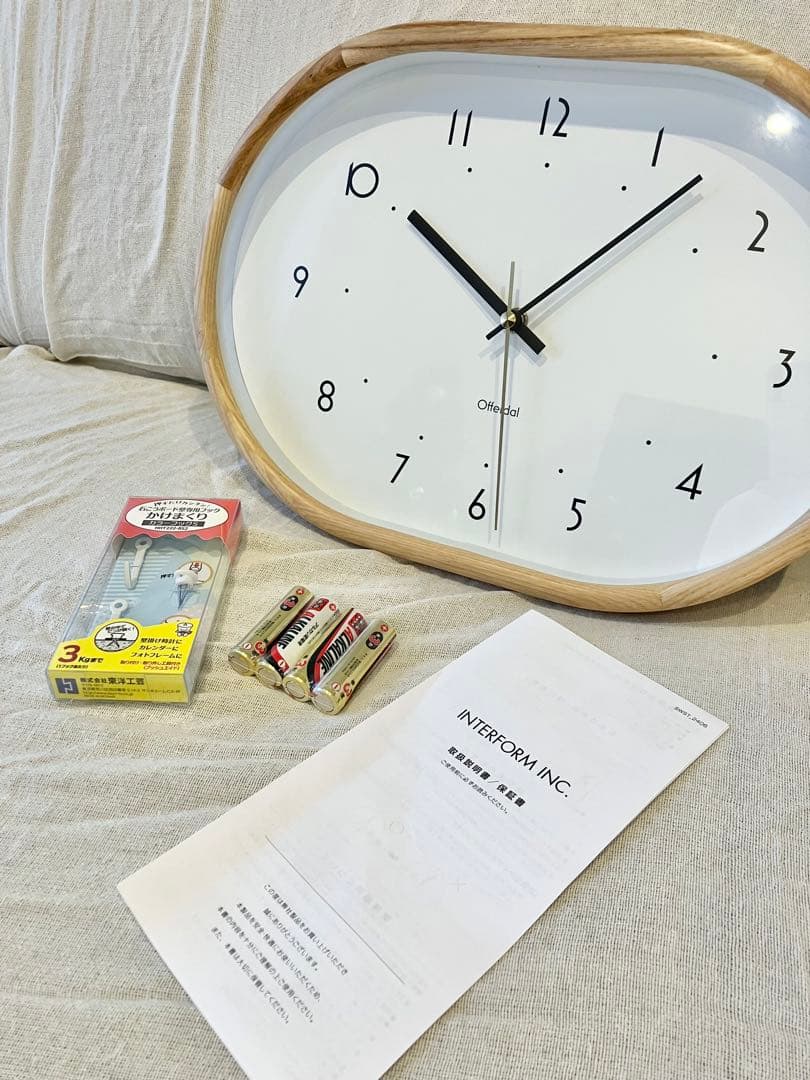 INTERFORM インターフォルム　Mutka ムトゥカ　時計