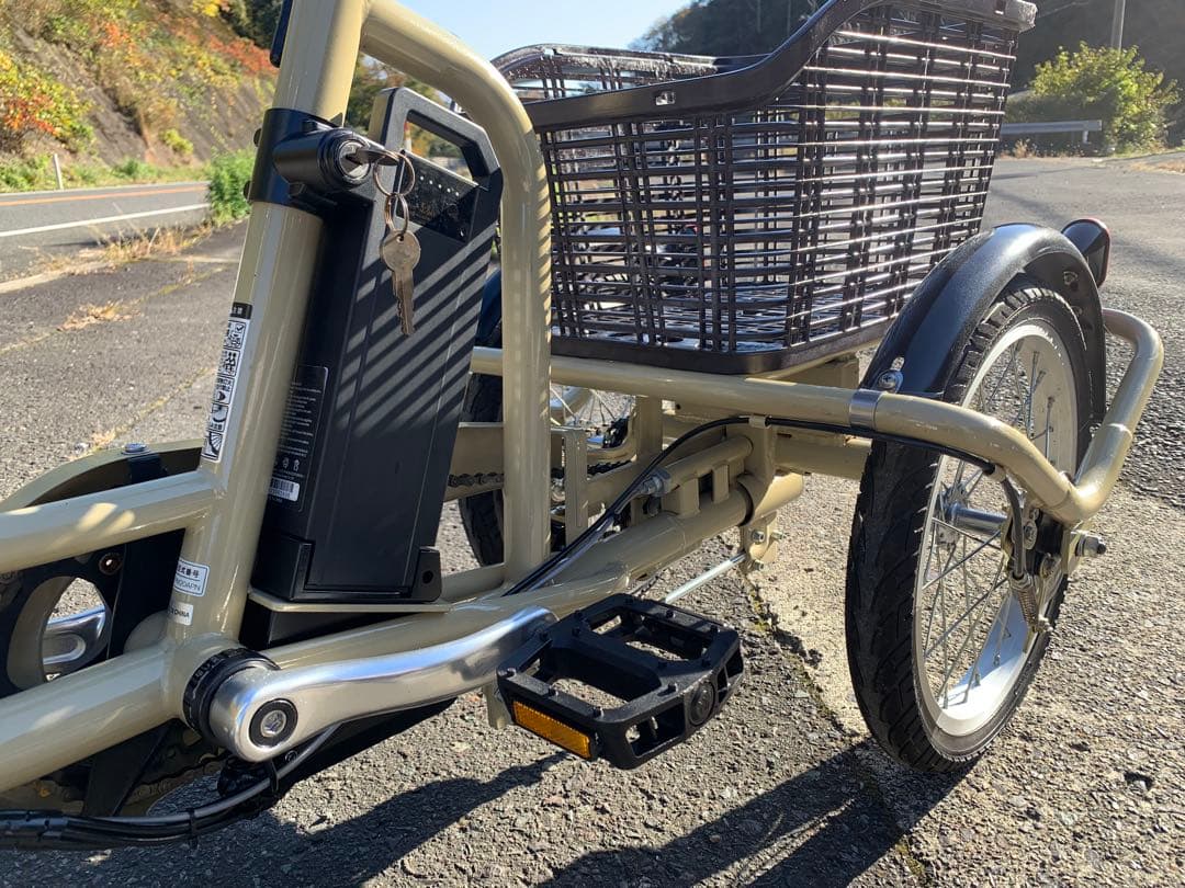 【動作確認済】送料無料ACTIVEPLUS電動アシスト三輪自転車20-16インチ