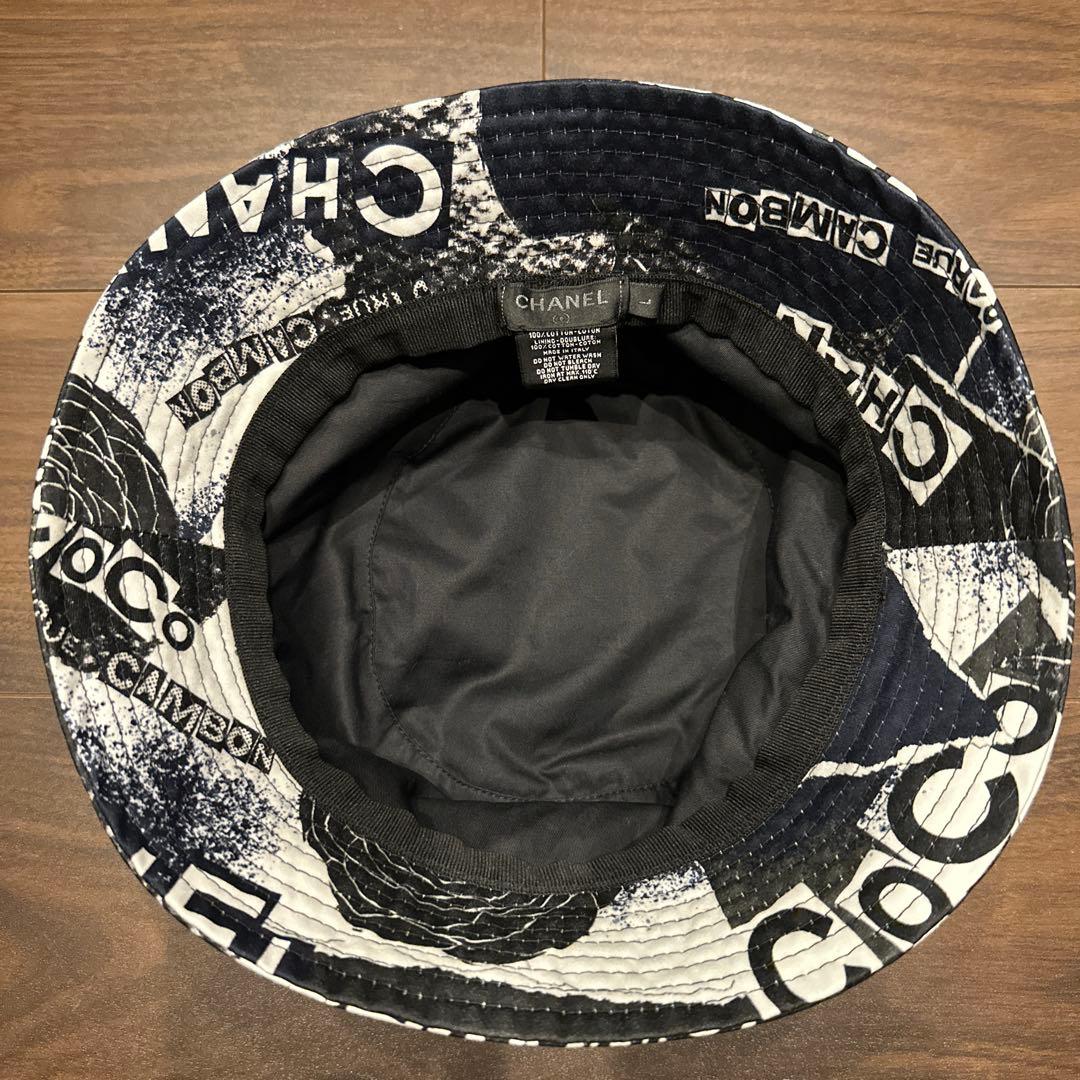 CHANEL モノクログラフィック バケットハット