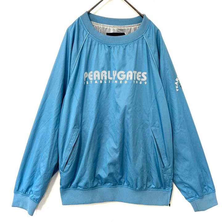PEARLY GATES パーリーゲイツ　スニード　ナイロン　水色　ゴルフ　L