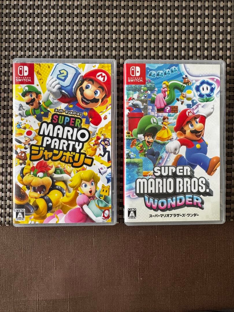 Switchソフト　スーパーマリオワールドとジャンボリーの2本セット