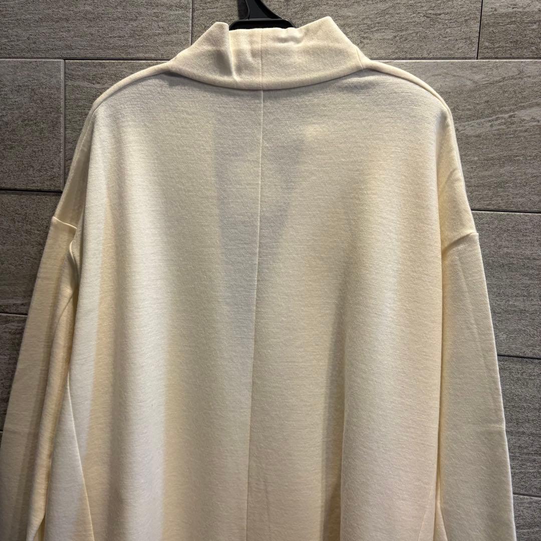 【新品】ヤマダヤ Aga ウールスムースガウンジャケット ウール100%