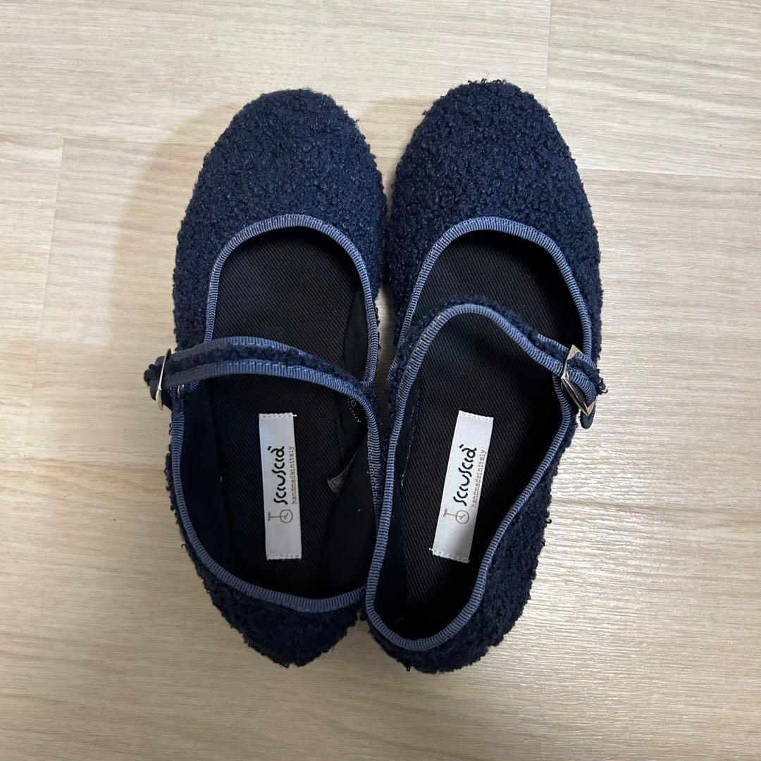 sciuscia シューシャ MARYJANE メリージェーン ボア 36