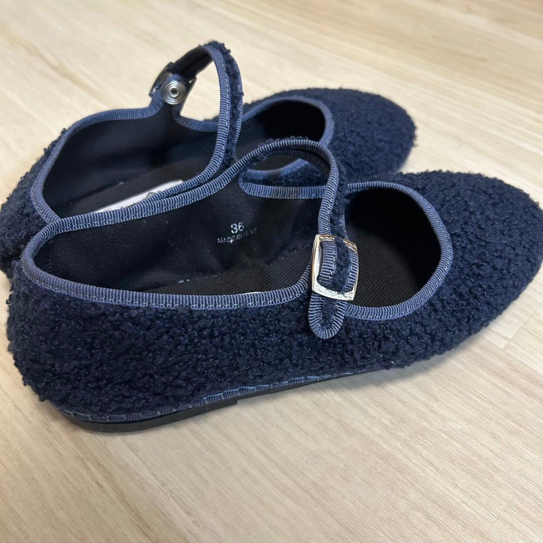 sciuscia シューシャ MARYJANE メリージェーン ボア 36