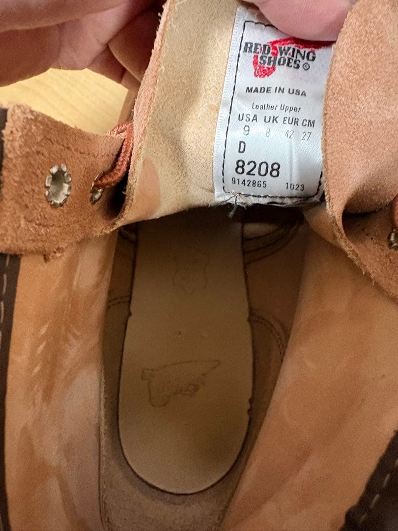 レッドウィング　8208 9D