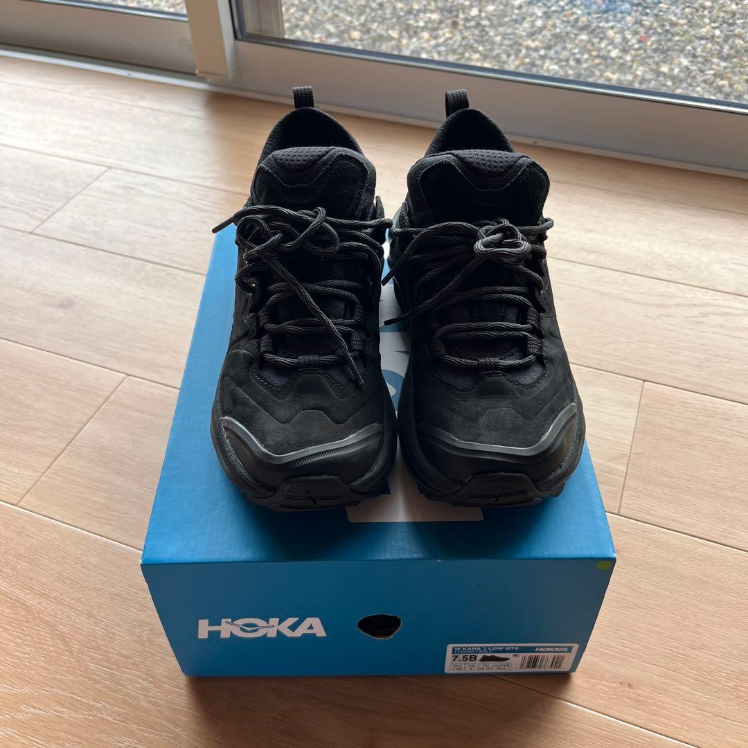 HOKA KAHA3LOW GTX 24.5cm 美品箱付き