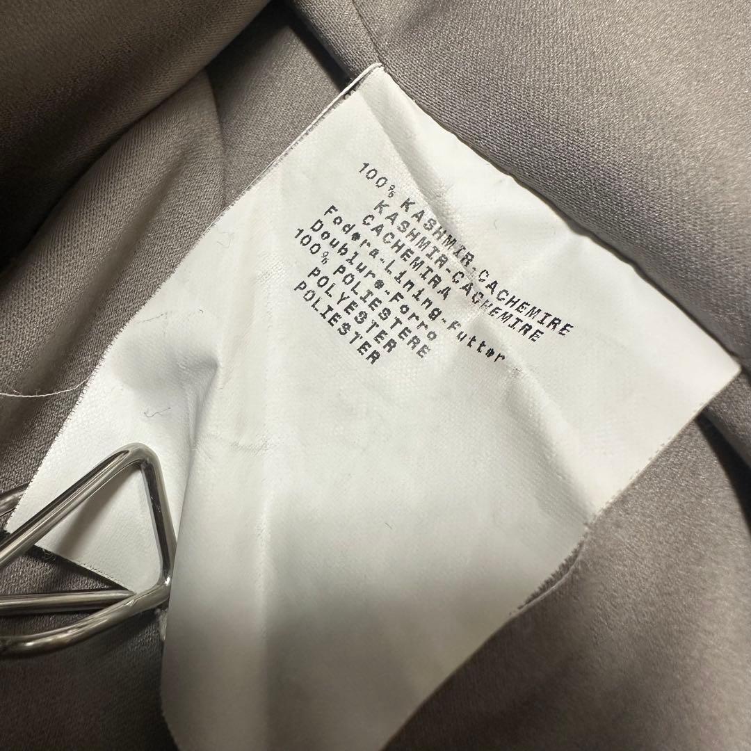 美品　ARMANI COLLEZIONI カシミヤ100% チェスターコート