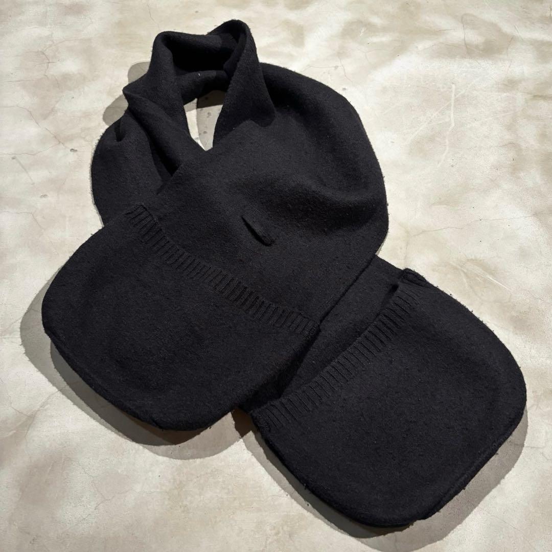 JEAN PAUL GAULTIER グローブマフラー ブラック archive