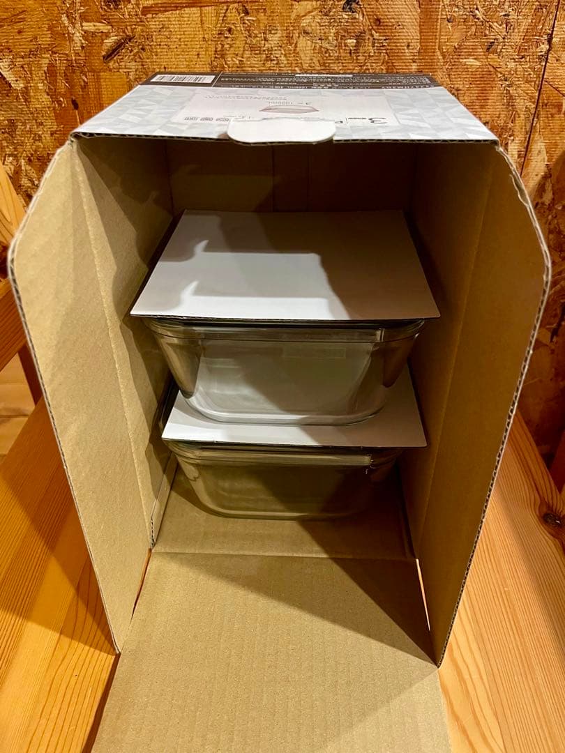 iwaki イワキ　耐熱ガラス　保存容器　パック&レンジ　8個セット