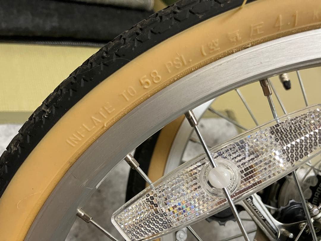 リョウ 新品未使用　折り畳み自転車　持ち歩きカバー付き