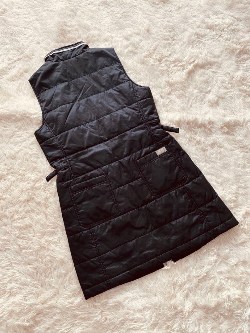 LANVIN 38 美品　ワンピース　レディース　ゴルフ　黒色　ランバンスポーツ