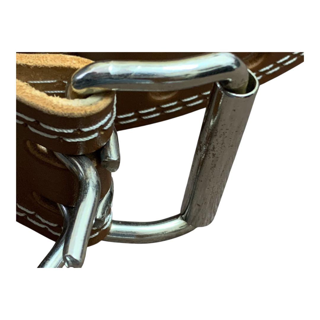 GOLD'S GYM レザーパワーベルト