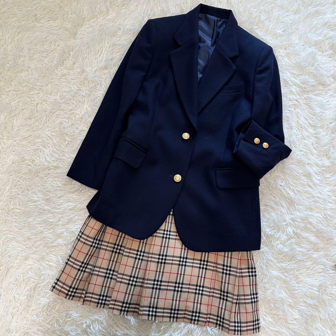 Burberry 2点セット ブレザー スカート